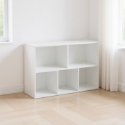 Стеллаж Smolly WH80 547963, 50x30x80 см, белый