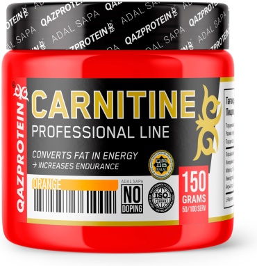 Аминокислота Qazprotein Carnitine апельсин 150 г
