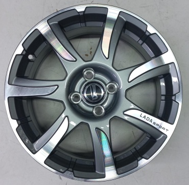 Powcan Vaz 1182 6.5x16/4x98 D58.6 ET33 4 диска серебристый, серый