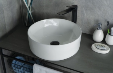 Раковина GID-ceramic N9425 накладная круглая 40х40 см, керамика