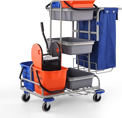 Уборочная тележка 2А002, металл