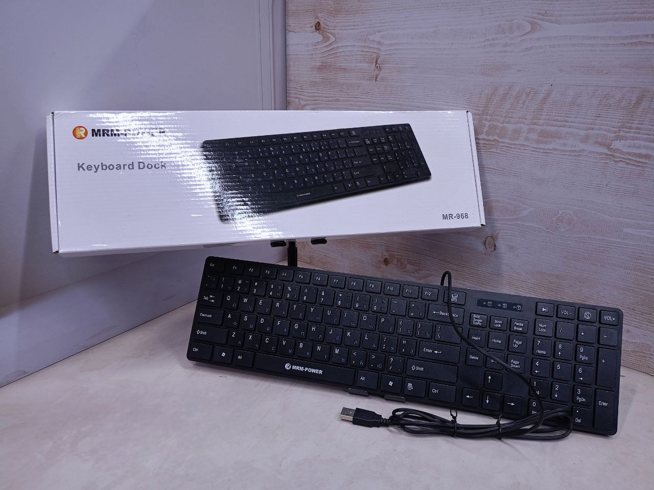 Клавиатура MRM-POWER Клавиатура MR968 черный