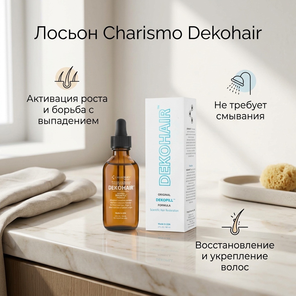 Charismo Dekohair Dekopill лосьон 60 мл