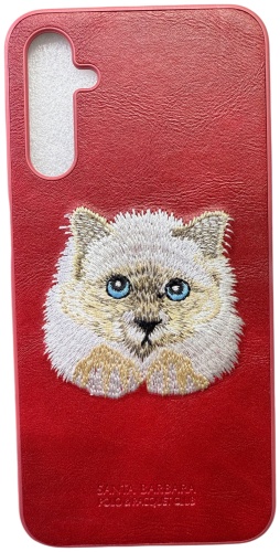 Чехол Santa Barbara Polo & Racquet Club для Samsung Galaxy A24 красный