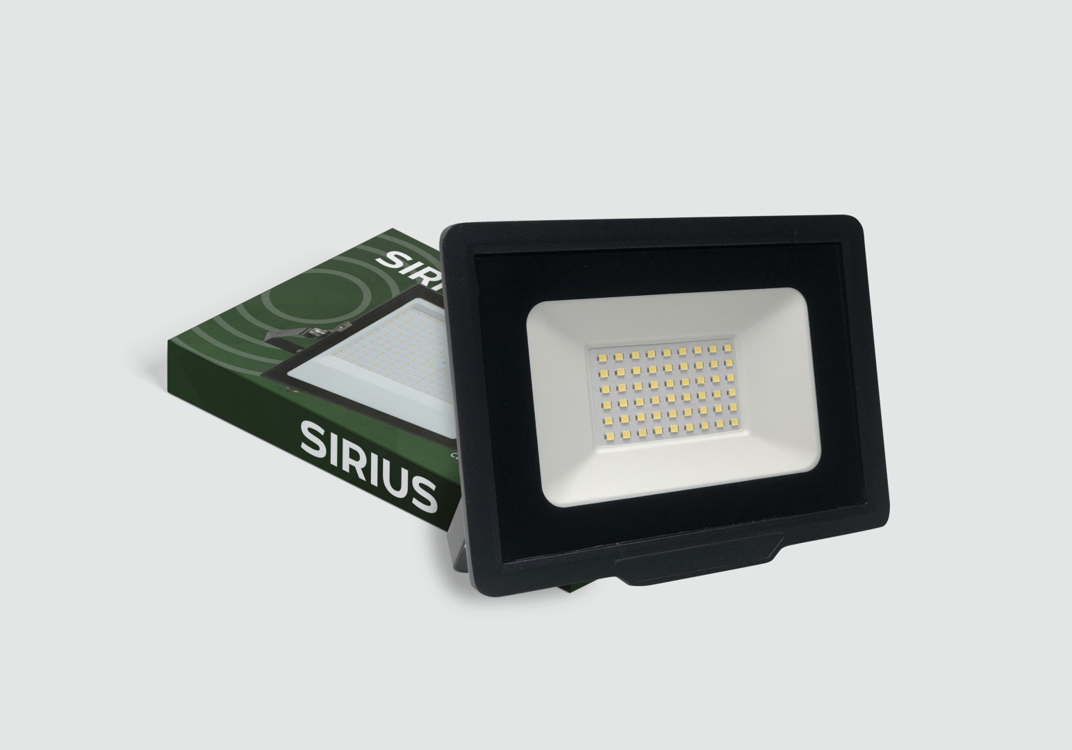 Прожектор на дуге крепления Sirius 50 Вт, холодный белый