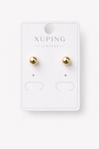 Серьги Xuping медицинское золото, без вставок
