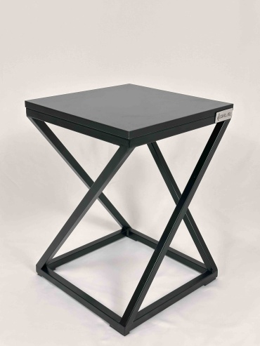 Стул QONAQ_RBD Polat, 46x35x35 см, черный 1 шт.