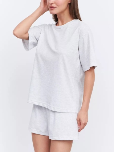 Шорты mimi pajamas серый