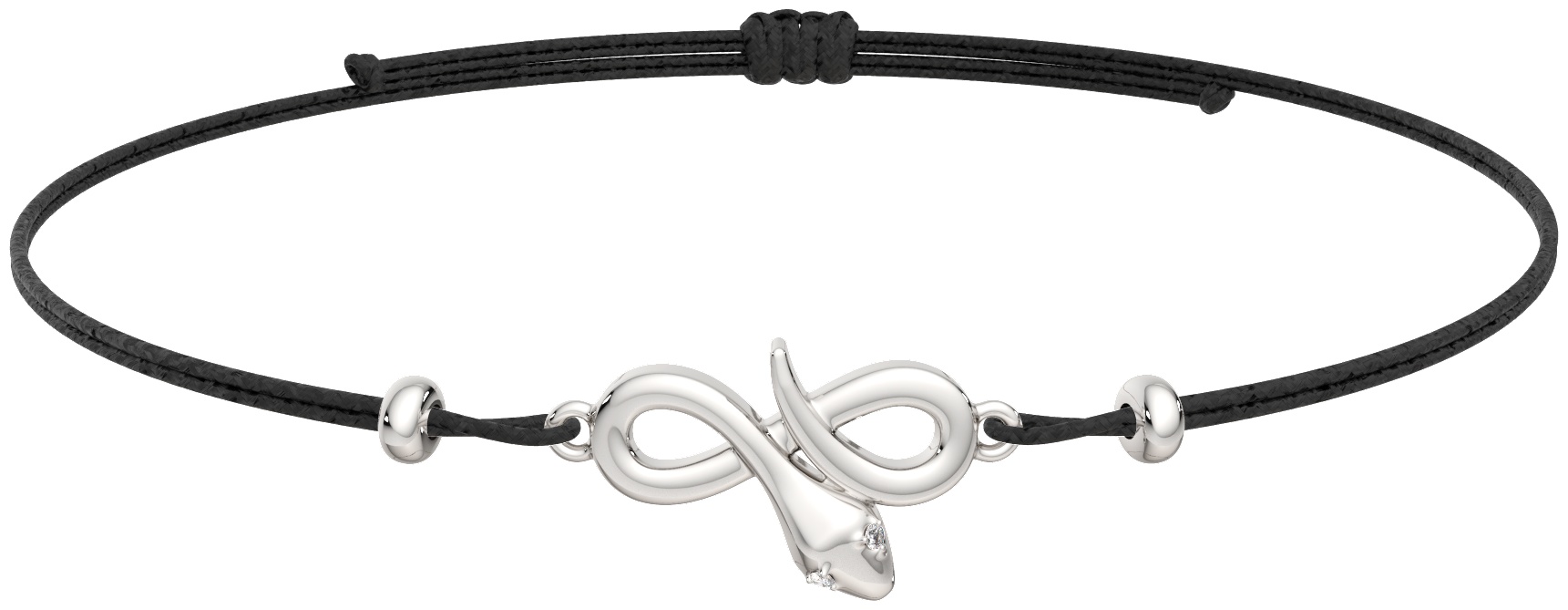 Lucente Silver BRA-LU-925-8042342-18 длина 18 см, вес 1.12 г серебро, плетение отсутствует