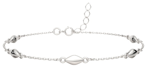 Lucente Silver ZO-0650117.ZZ_19 длина 19 см, вес 2.57 г серебро, плетение фантазийное