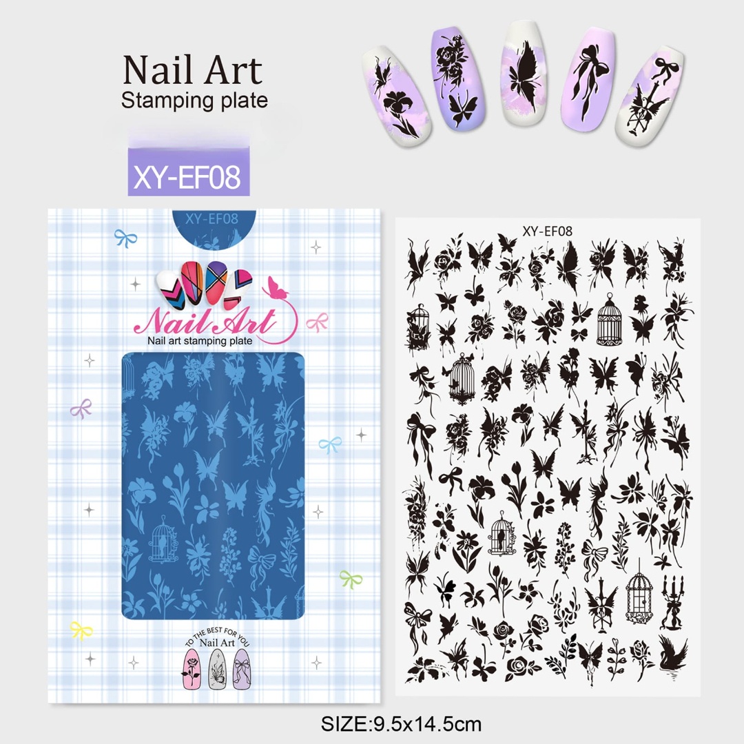 Nail Art пластины Пластина XY-EF08