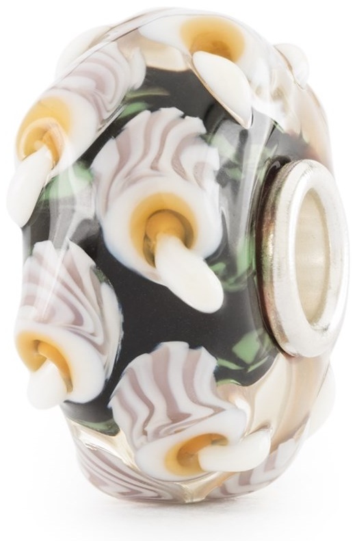 Шарм Trollbeads TGLBE-20423 вес 2.01 г серебро, муранское стекло
