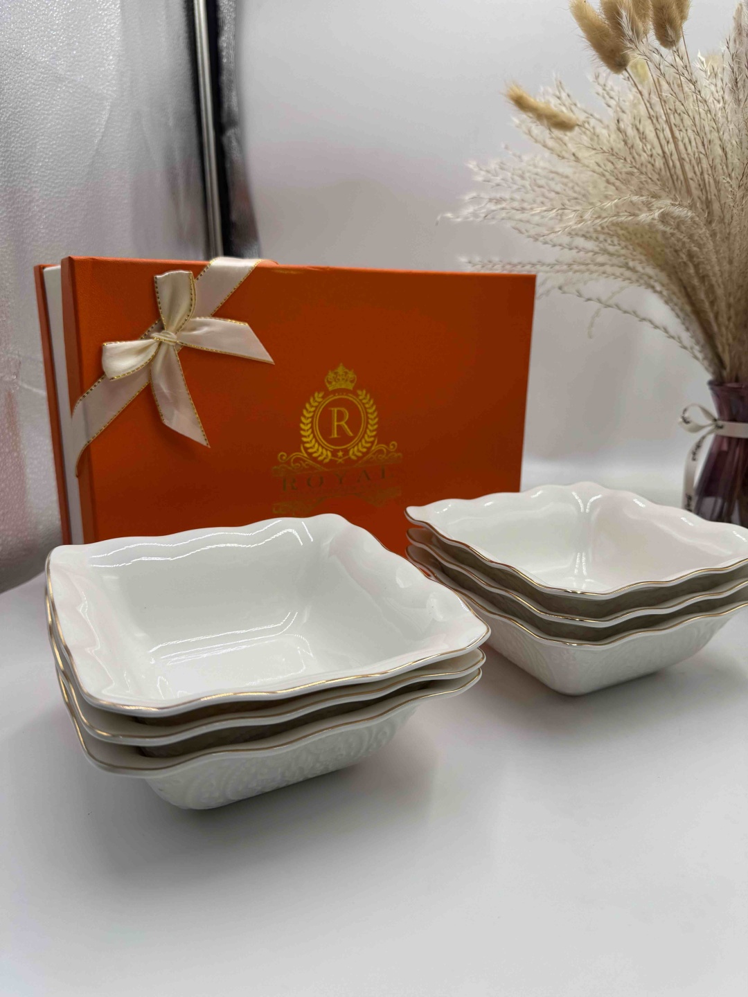 Салатник Royal kitchenware SANI collection 5х14 см, фарфор, 6 шт