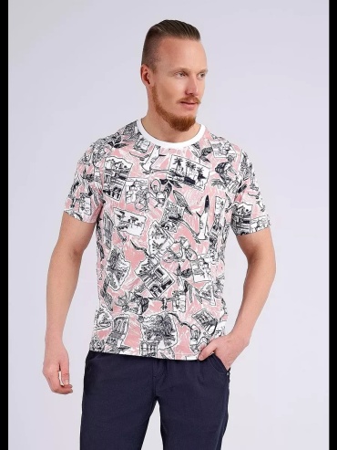 Футболка CLEVER WEAR синий