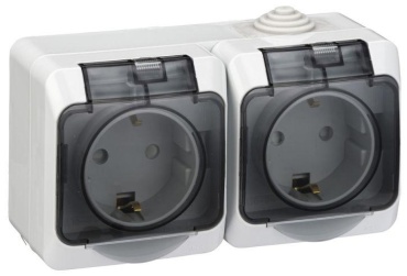 Розетка Systeme electric PA16-244C, белый