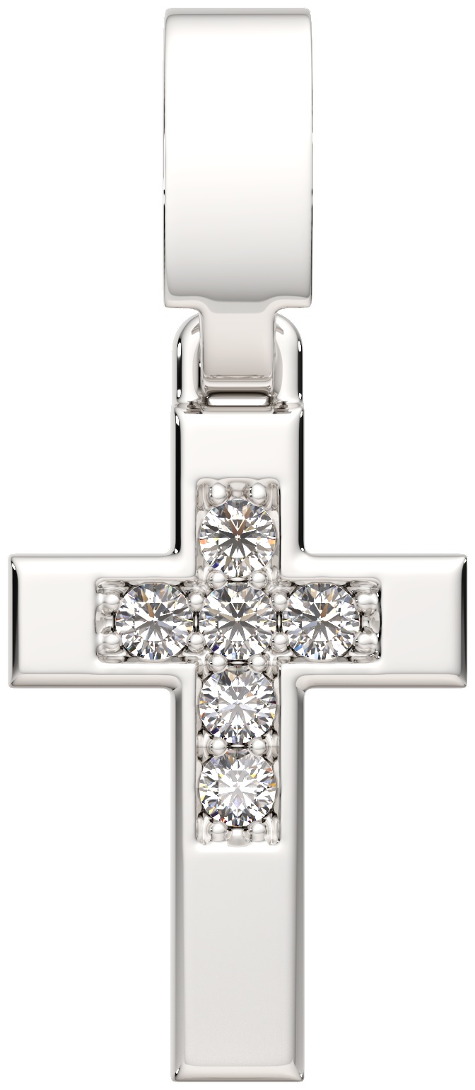 Крестик Lucente Silver ZO-0440340.ZZ.REL вес 0.85 г серебро, фианит