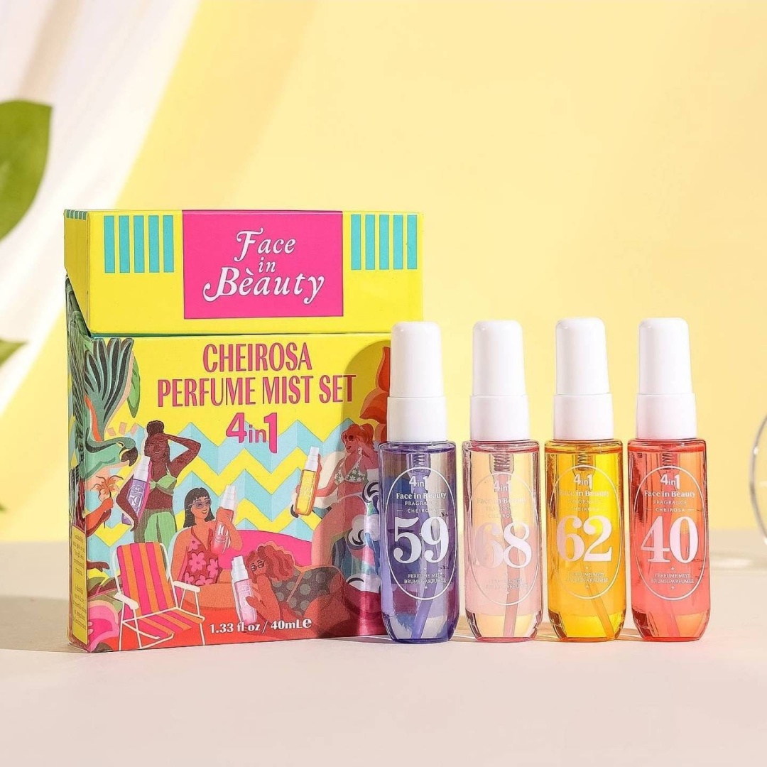 Face in Beauty Парфюмированный набор 4 в 1 набор для тела для женщин