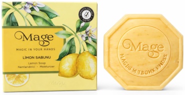 Кусковое мыло туалетное Mage Lemon soap 1 шт