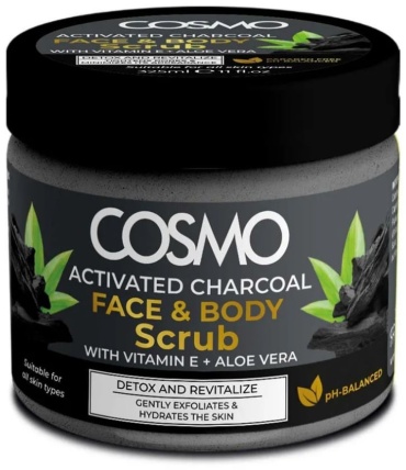 Cosmo скраб Activated Charcoal 325 г