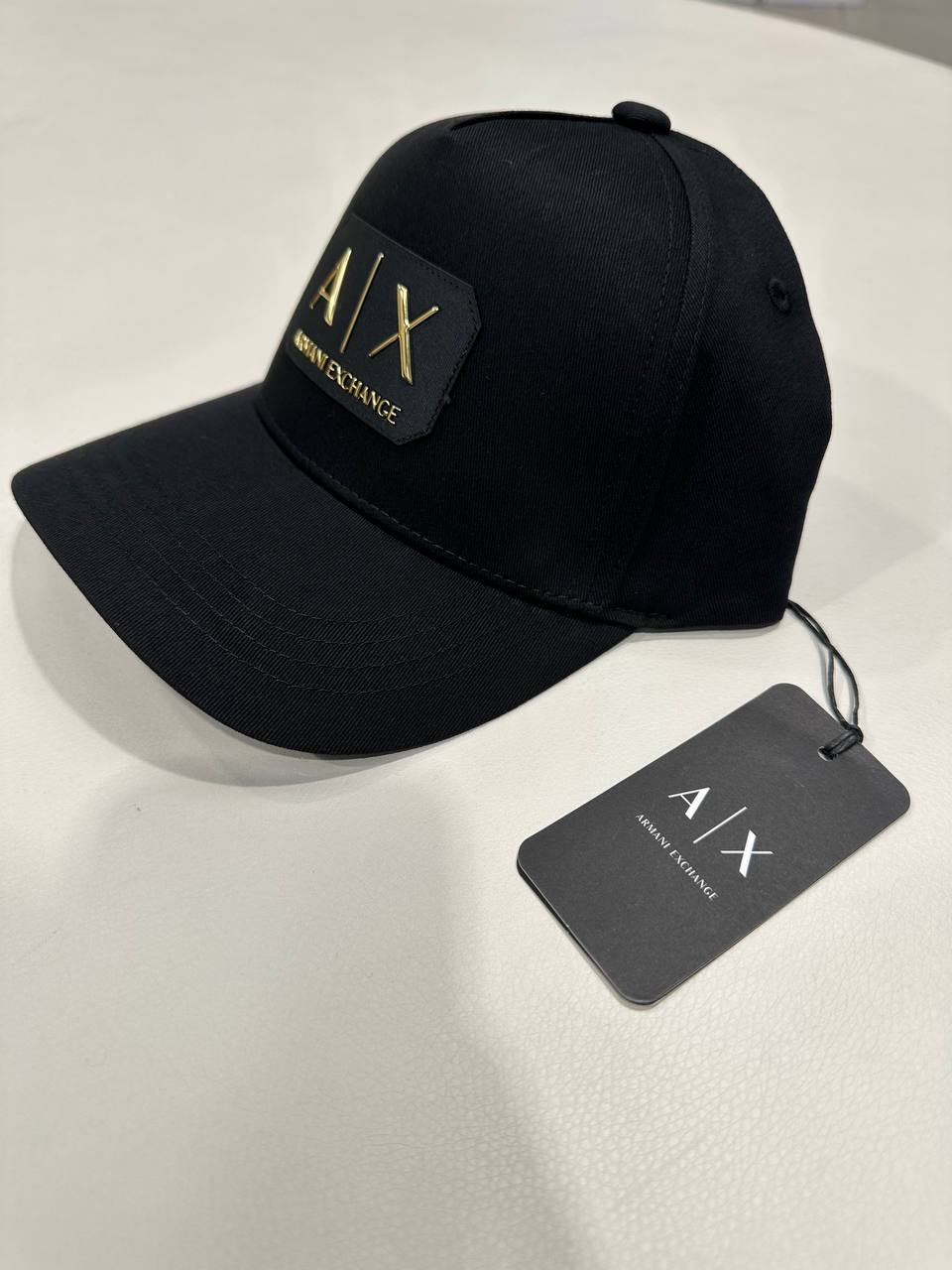 Бейсболка Armani Exchange размер универсальный, черный
