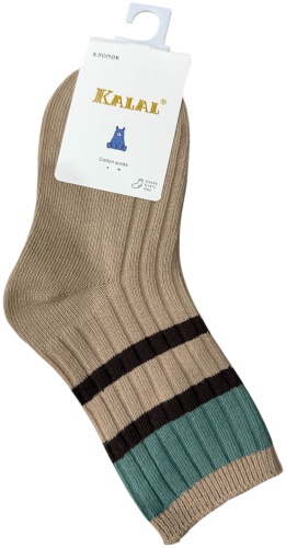 Носки KALAL 001 коричневый 21, 26