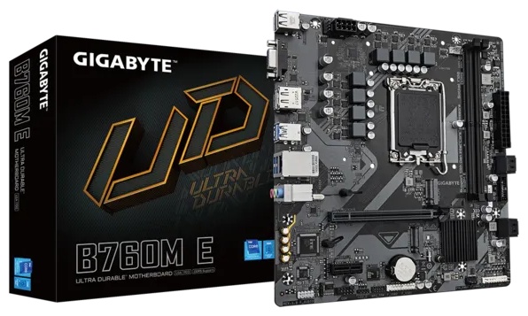 Материнская плата GIGABYTE B760M-E DDR5