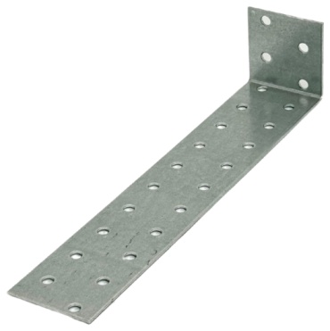 Nurmax уголок 200x40x1.8 мм 1 шт, Крепежный анкерный угол KUL-40*200