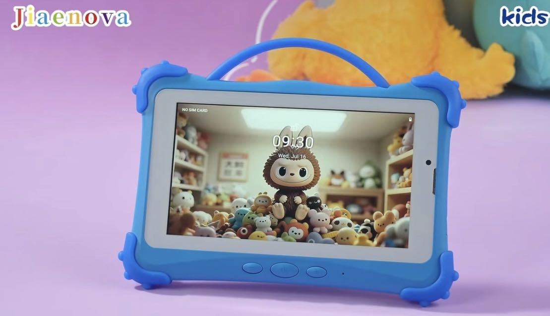 Планшет Jiaenova Kids 1 7 дюйм 4 Гб/128 Гб синий