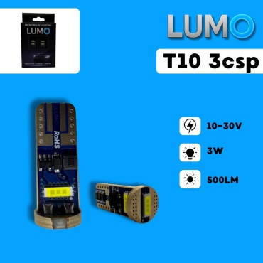 Lumo T10-3-CSP светодиодная T10, 2 шт