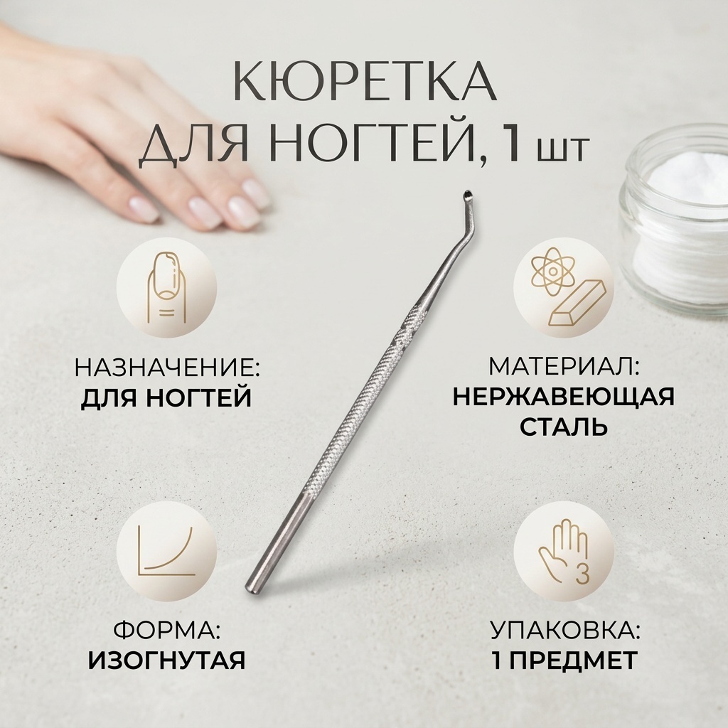Кюретка 30288510_013542379 17 см 1 шт