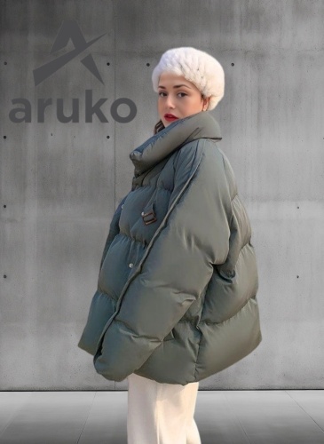 Демисезонная куртка ARUKO хаки, зеленый