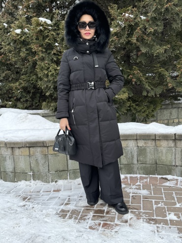 Пуховик PRD черный