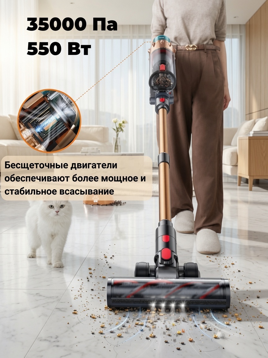 Пылесос вертикальный PowerSweep 35 — фото 3