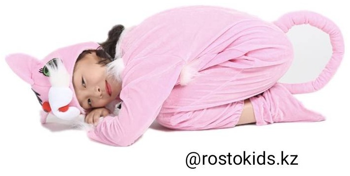 Карнавальный костюм Костюм Кошка кошки для детей Rosto розовый
