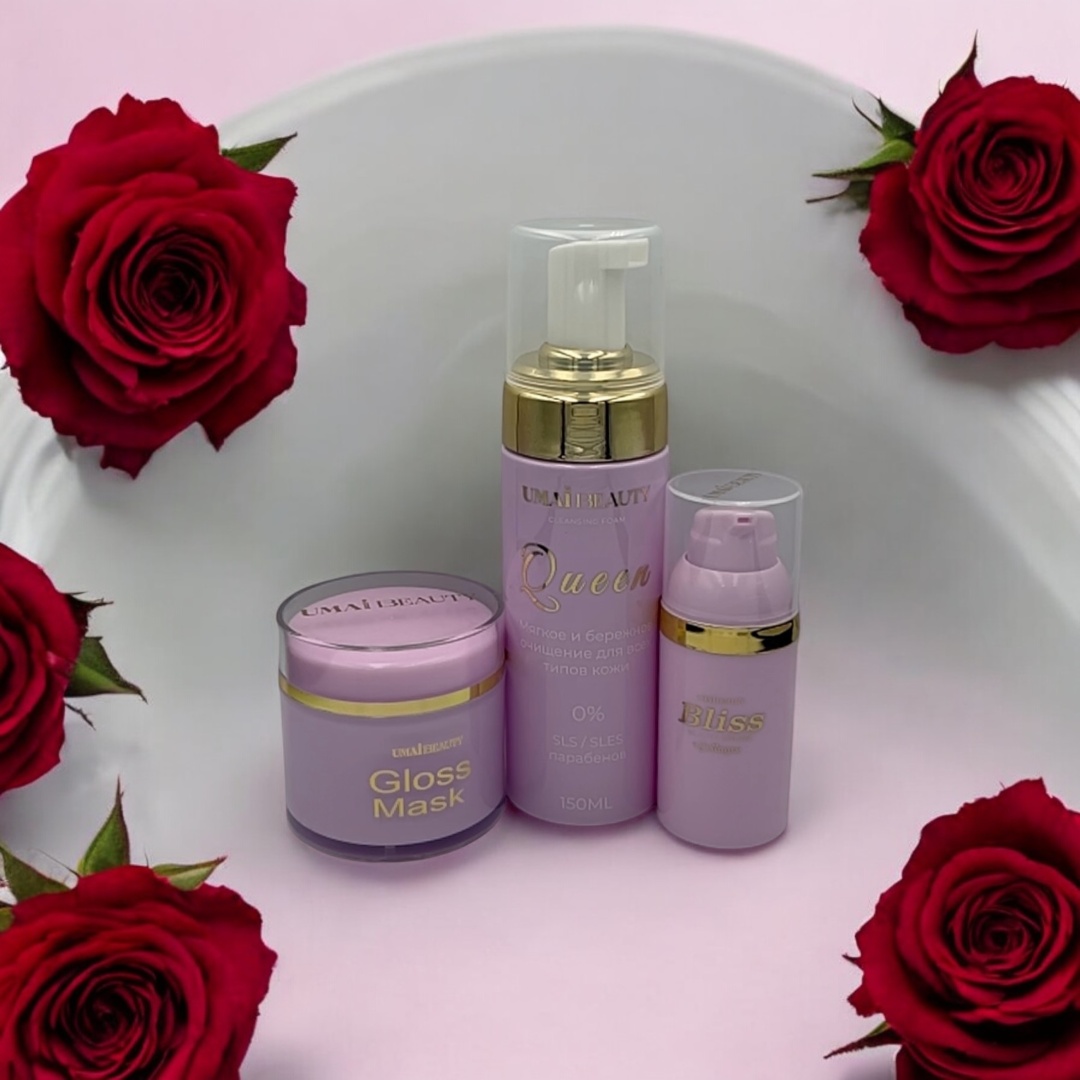 Umai Beauty Уходовая косметика от Umai Beauty набор уходовой косметики унисекс