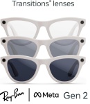Смарт-очки Ray-Ban Meta Skyler Gen 2 RW4014 белый