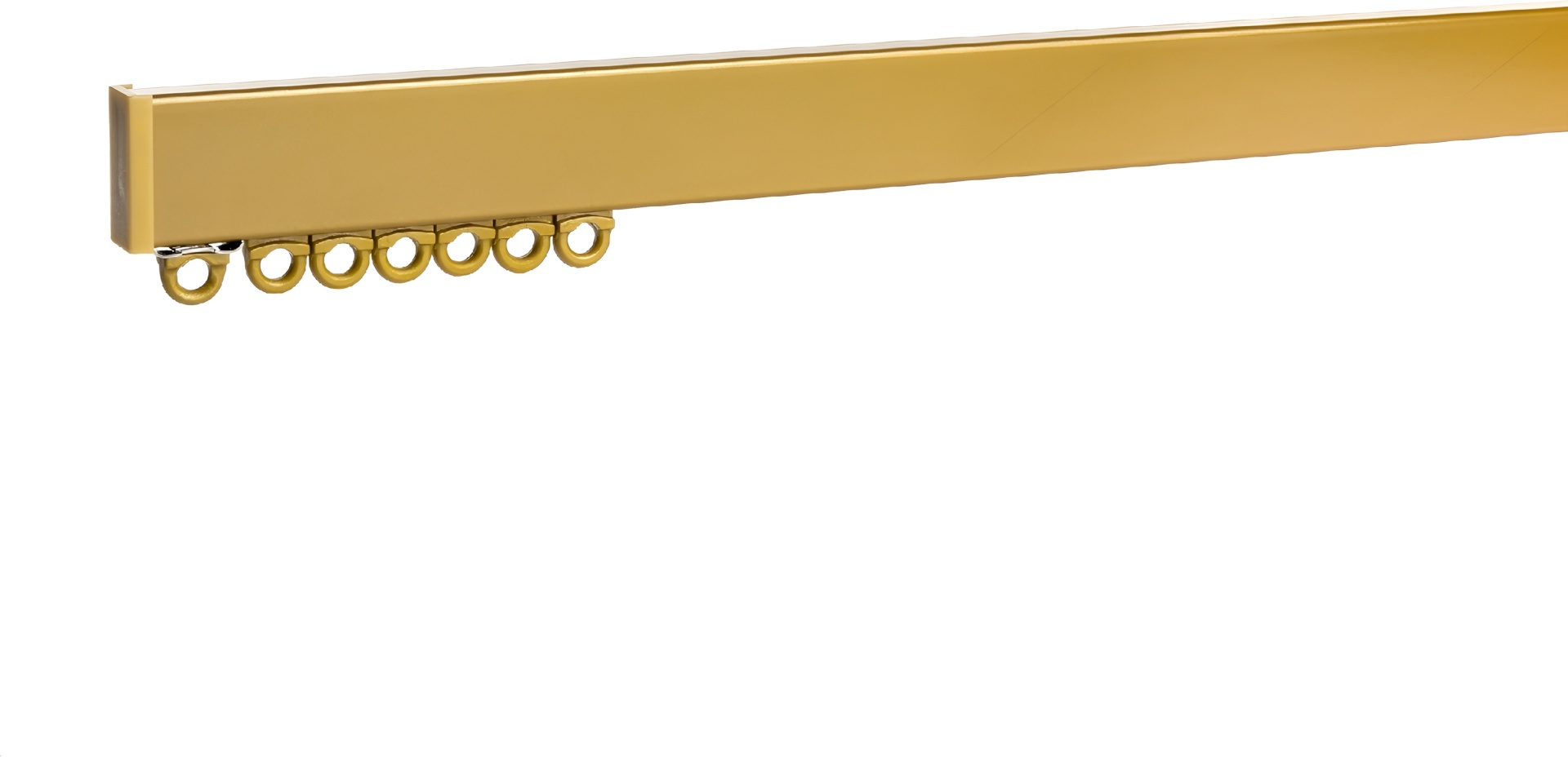 Карниз DSA-decor профильный однорядный золотистый 100 см