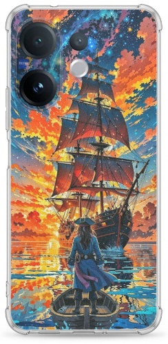 Чехол LorrieX для Vivo V60 рисунок