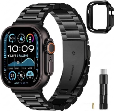 Комплект FULLMOSA для Apple Watch Ultra, Watch Ultra 3, Watch Ultra 2 черный