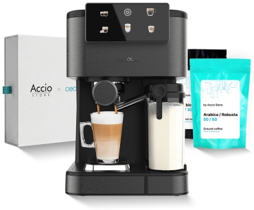 Кофемашина Cecotec Power Espresso ColdBrew Latte Dark черный