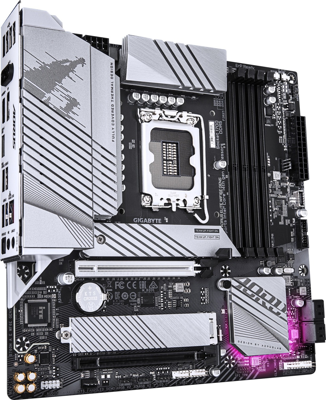 Материнская плата GIGABYTE B760M Aorus Elite WiFi6E Gen5