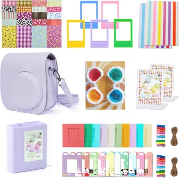 Чехол Instax Mini 12 фиолетовый