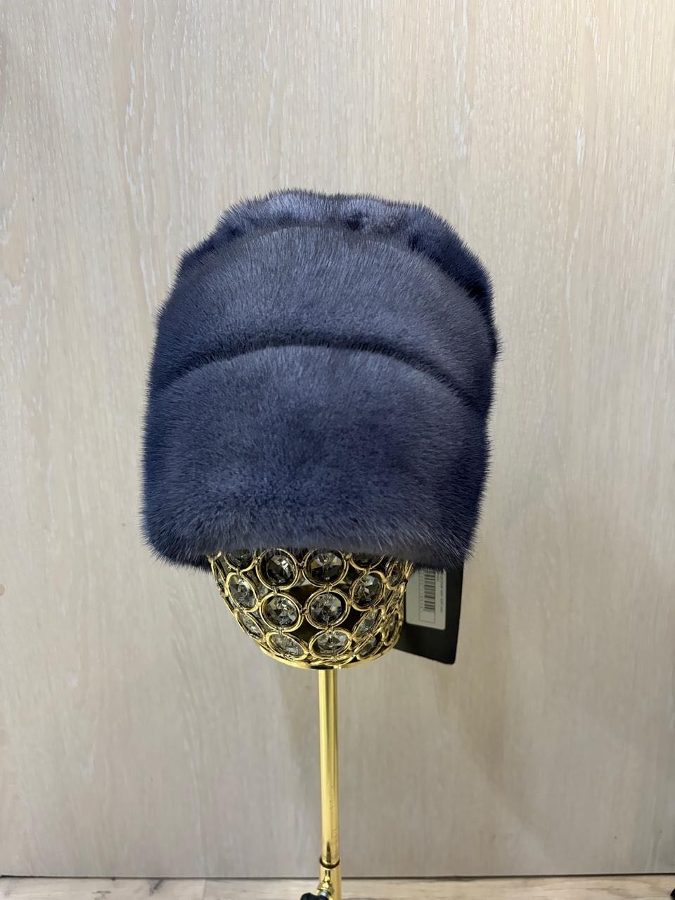 Шапка SemiFur размер 58, 59, 60, 61, графит, антрацит