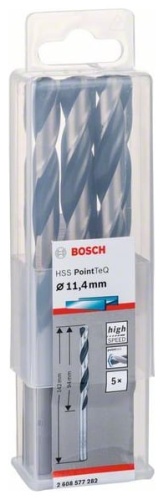 Bosch спиральное 2608577282 11.4 мм, 5 шт.