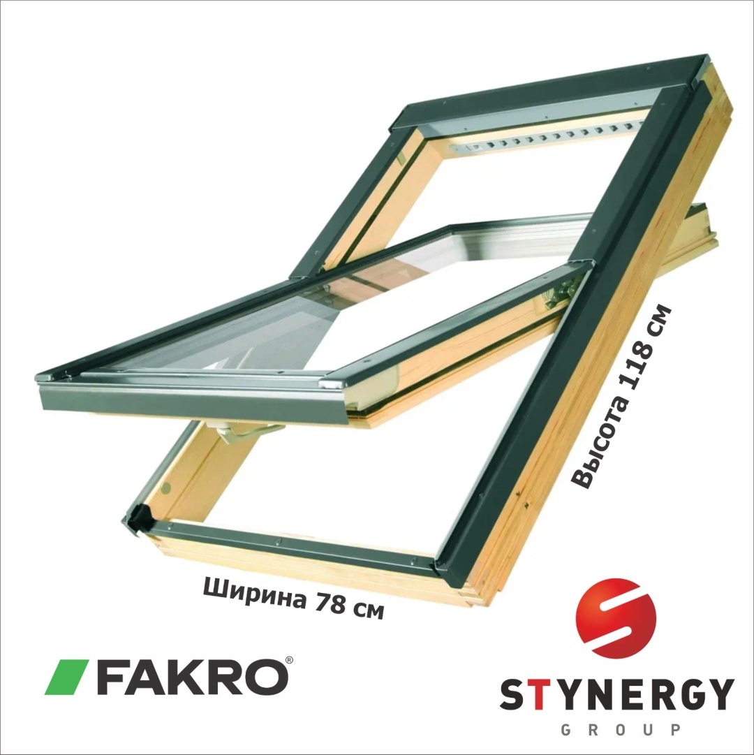 Окно мансардное FAKRO 1180х780 мм, 0005