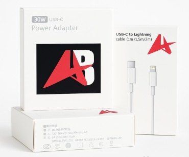Ab Power Adapter USB Type-C 30 Вт белый