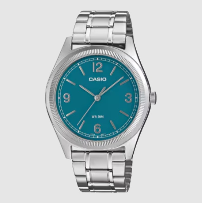 Кварцевые CASIO MTP-B210D-2A1VDF нержавеющая сталь