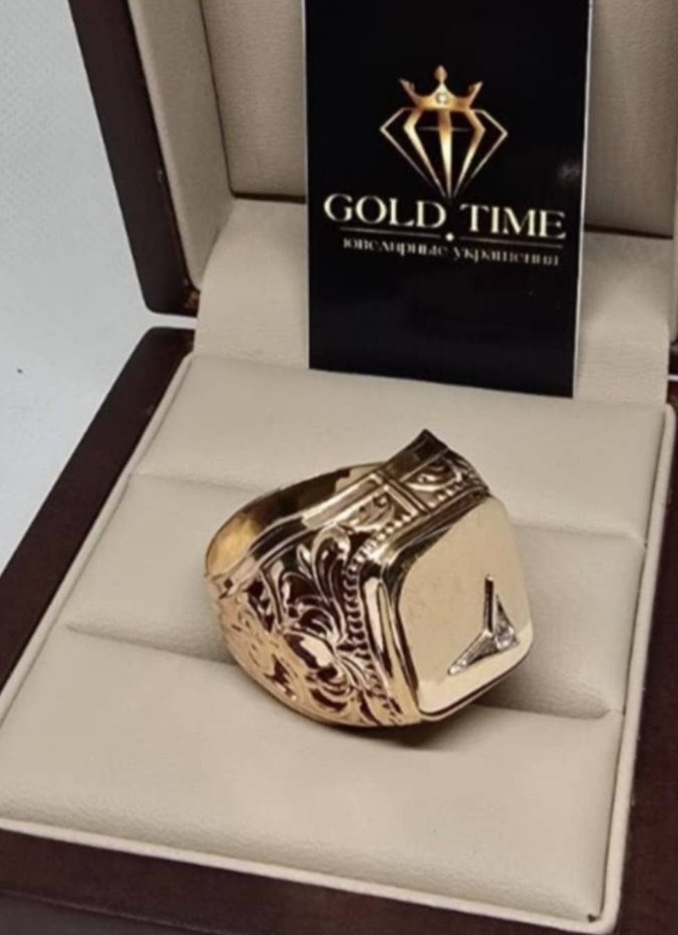 GOLD TIME 840176366 размер 21 вес 6 г золото, без вставок