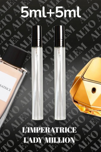 Alto Alem L'imperatrice, lady Million духи PARFUM 2 шт по 5 мл, для женщин