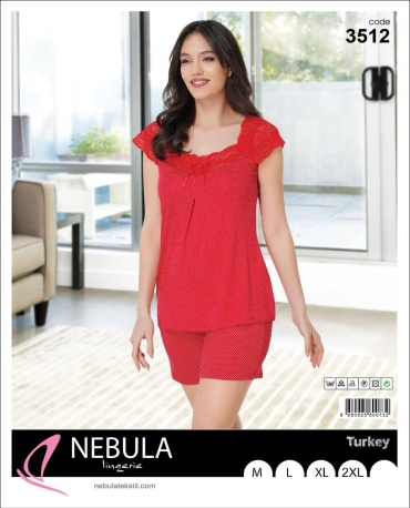 Пижама Nebula Lingerie красный